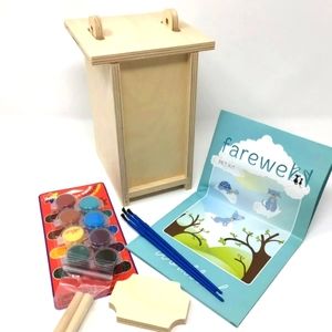 Pet Urn Memorial Cremation Burial Wood Biodegradable Made in USA